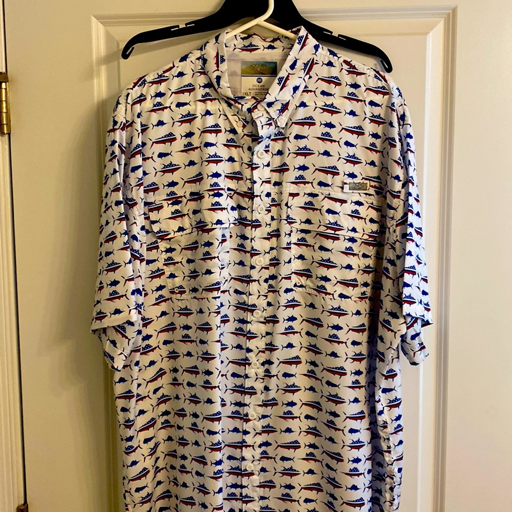 Ocean and Coast fishing shirt